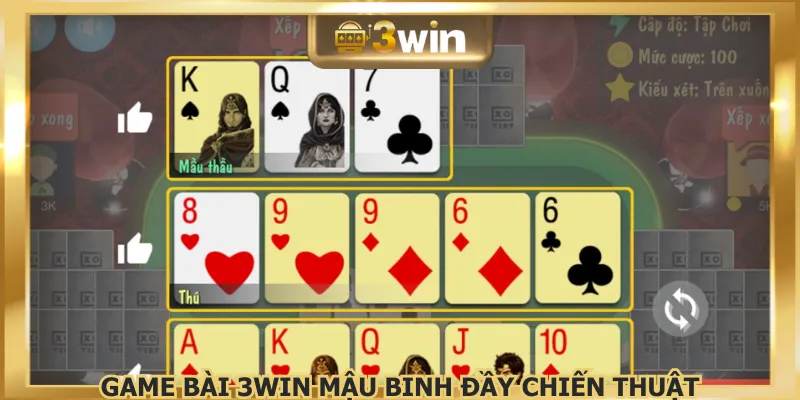 Game bài 3WIN mang đến lối chơi đầy tính chiến thuật